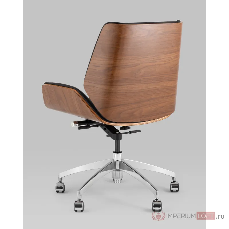 Кресло офисное Crown SN черный Stool Group УТ000038534 от ImperiumLoft