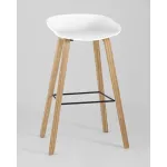 Стул барный LIBRA БЕЛЫЙ 2 шт Stool Group УТ000038341 от ImperiumLoft