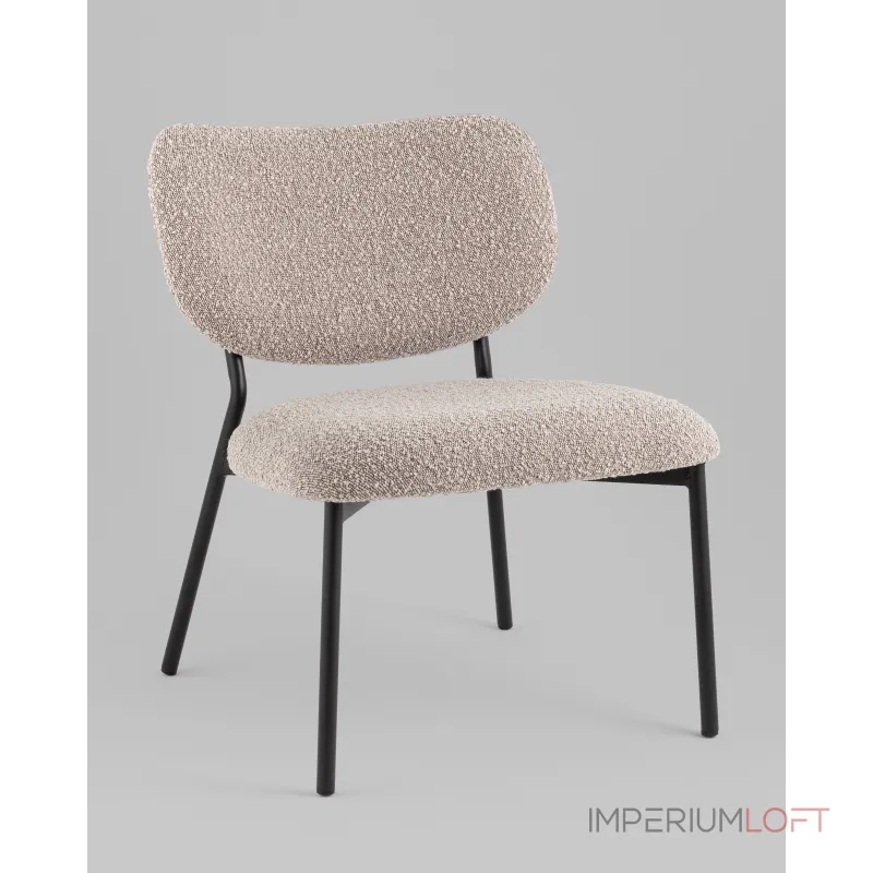 Кресло лаунж Jamie серый Stool Group УТ000039356 Кресло лаунж Jamie серый Stool Group УТ000039356