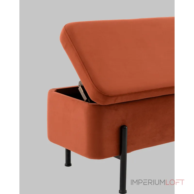 Банкетка с ящиком Stool Group Болейн УТ000040203 Банкетка с ящиком Stool Group Болейн УТ000040203