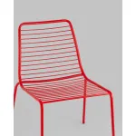 Стул Дели металл красный Stool Group УТ000039262