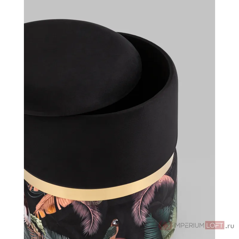 Пуф Кэрри с ящиком велюр Tropic Stool Group УТ000037324 от ImperiumLoft