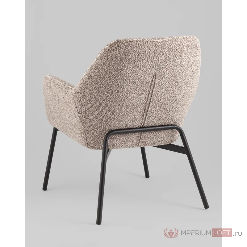 Кресло лаунж Joaquin серый Stool Group УТ000039359 от ImperiumLoft