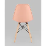 Стул Eames Style DSW персиковый x4 (разборный каркас) Stool Group УТ000039377 от ImperiumLoft