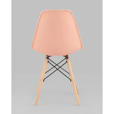 Стул Eames Style DSW персиковый x4 (разборный каркас) Stool Group УТ000039377 от ImperiumLoft