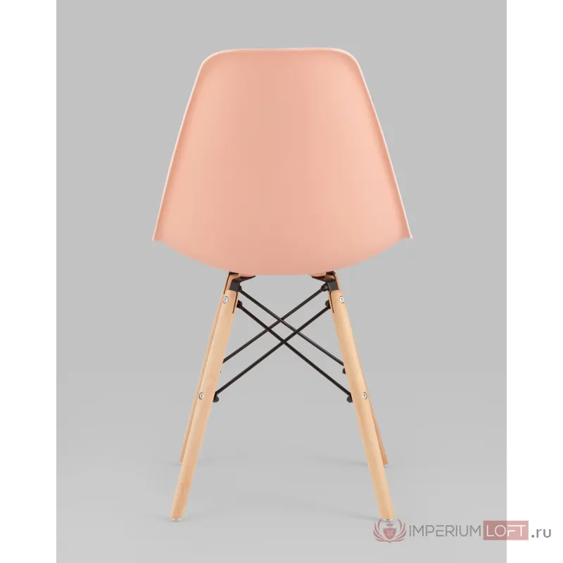 Стул Eames Style DSW персиковый x4 (разборный каркас) Stool Group УТ000039377 от ImperiumLoft
