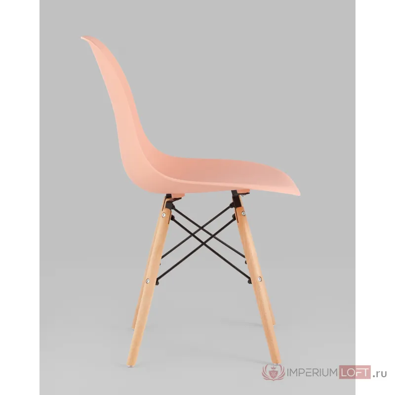 Стул Eames Style DSW персиковый x4 (разборный каркас) Stool Group УТ000039377 от ImperiumLoft