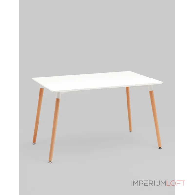 Стол обеденный OSLO 120*80 см белый Stool Group УТ000039321 Стол обеденный OSLO 120*80 см белый Stool Group УТ000039321