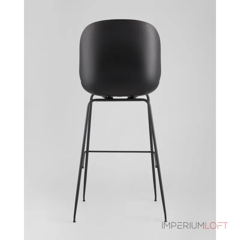 Стул барный Beetle PU со спинкой серый 2 шт Stool Group УТ000038313