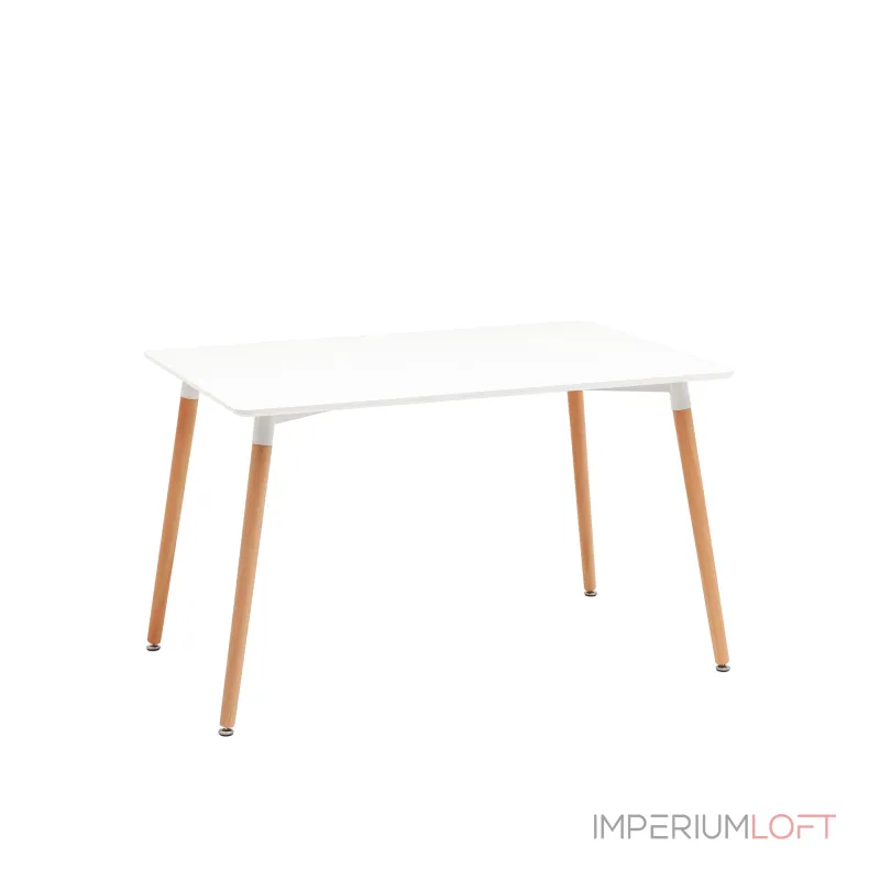 Стол обеденный OSLO 120*80 см белый Stool Group УТ000039321 Стол обеденный OSLO 120*80 см белый Stool Group УТ000039321