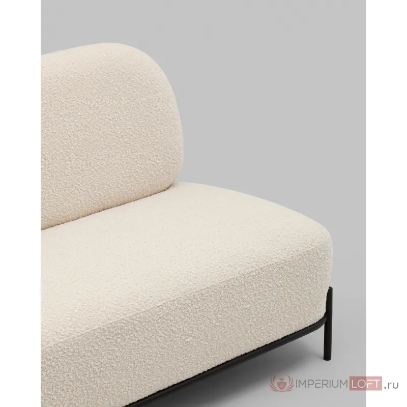 Диван Стоун new букле молочный Stool Group УТ000040250 от ImperiumLoft