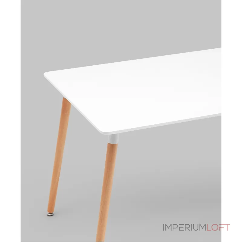 Стол обеденный OSLO 120*80 см белый Stool Group УТ000039321 Стол обеденный OSLO 120*80 см белый Stool Group УТ000039321