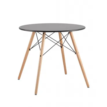 Стол круглый EAMES DSW NEW D80 черный Stool Group УТ000039067