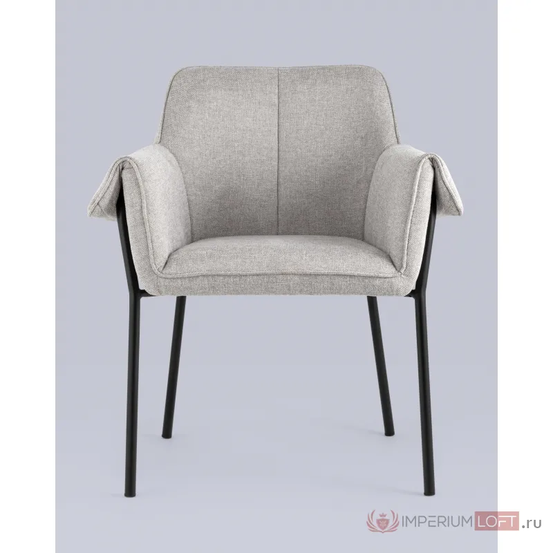 Кресло Бесс рогожка светло-серый 2 шт. Stool Group УТ000037185 от ImperiumLoft