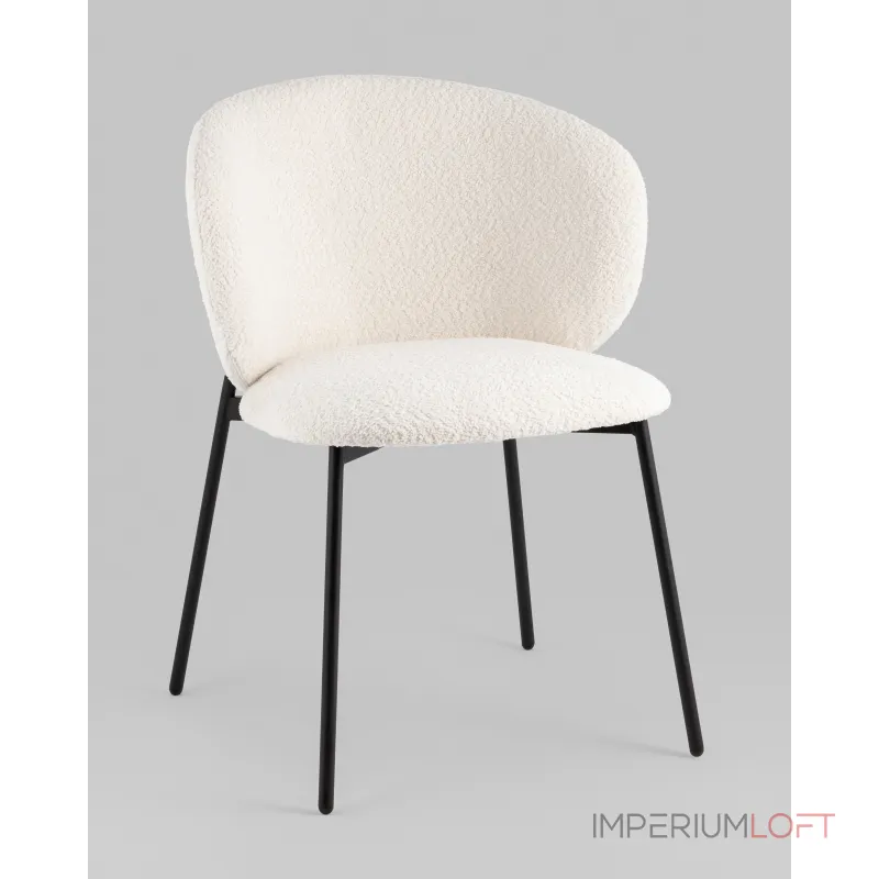 Стул Блейз букле белый Stool Group УТ000039641