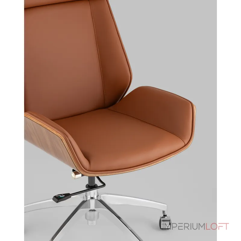 Кресло руководителя Crown SN коричневый Stool Group УТ000038531 Кресло руководителя Crown SN коричневый Stool Group УТ000038531