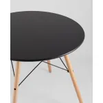 Стол круглый EAMES DSW NEW D80 черный Stool Group УТ000039067