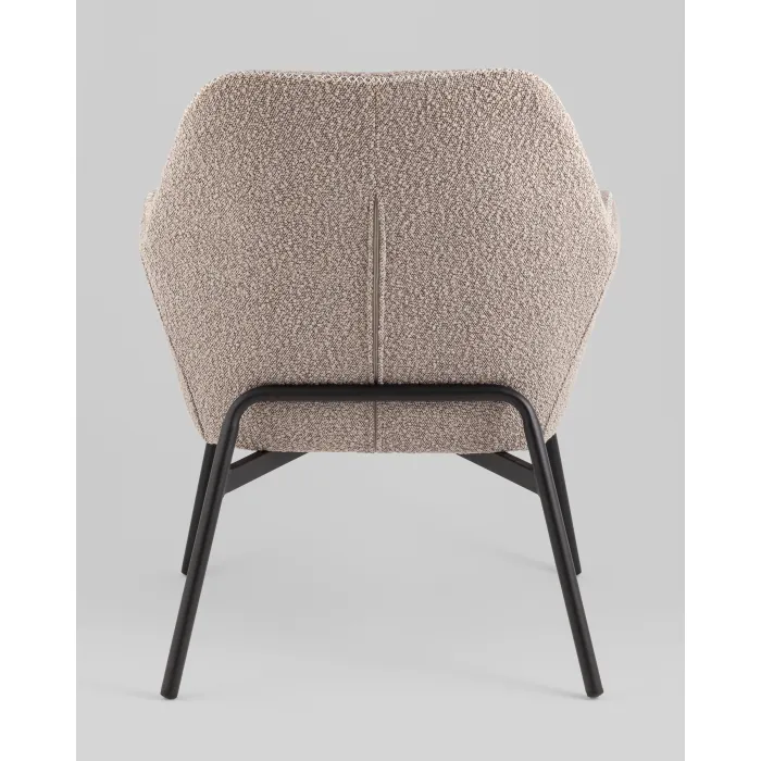 Кресло лаунж Joaquin серый Stool Group УТ000039359 от ImperiumLoft