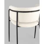 Стул Нэлли букле белый 2 шт. Stool Group УТ000037195 от ImperiumLoft