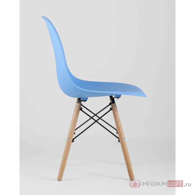 Стул Eames Style DSW голубой x4 (разборный каркас) Stool Group УТ000037603 от ImperiumLoft