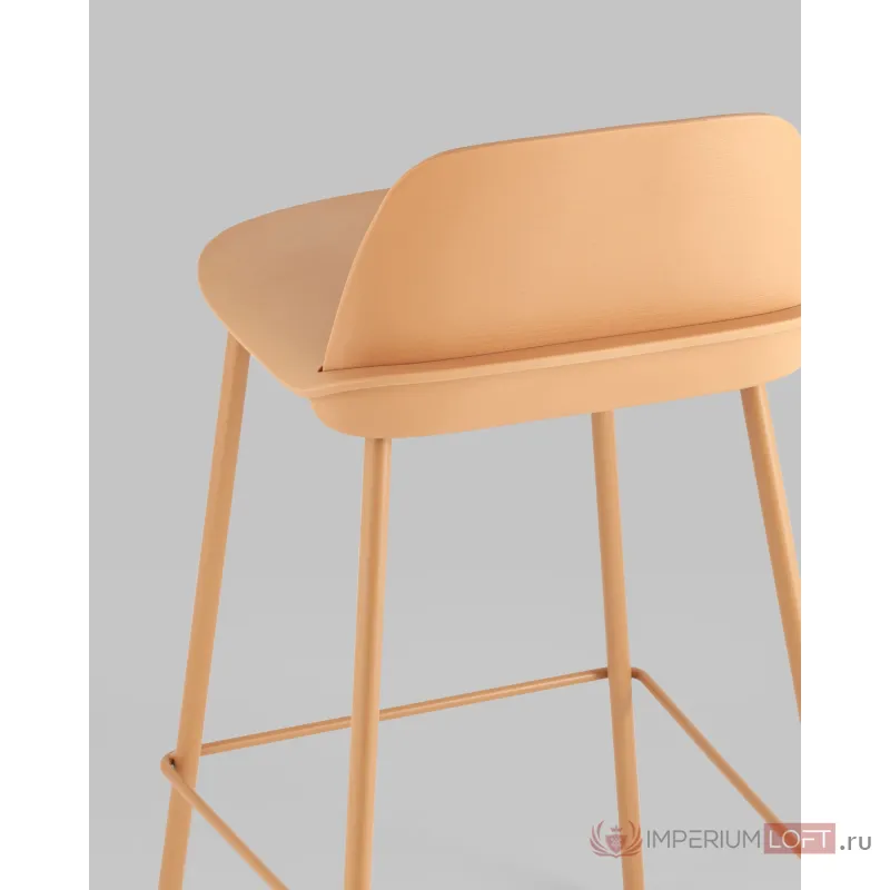 Стул полубарный Mist желтый 4 шт Stool Group УТ000038438 от ImperiumLoft