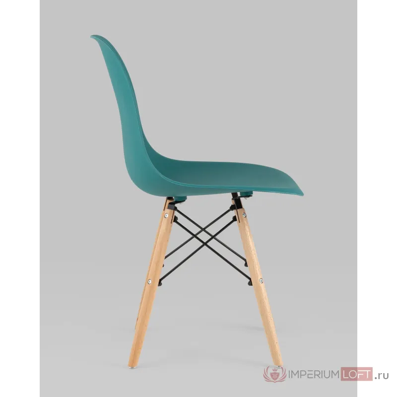 Стул Eames Style DSW темно-бирюзовый x4 (разборный каркас) Stool Group УТ000037611 от ImperiumLoft