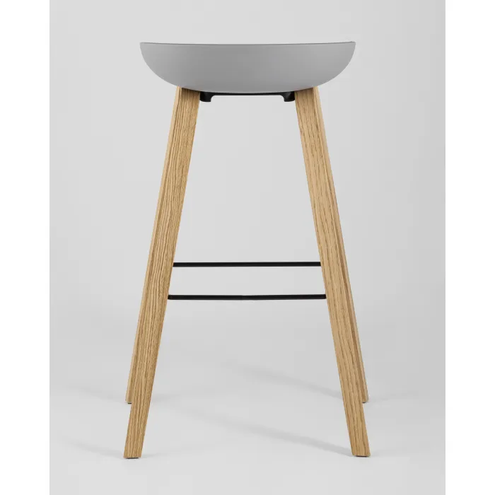 Стул барный LIBRA СЕРЫЙ 2 шт Stool Group УТ000038345 от ImperiumLoft