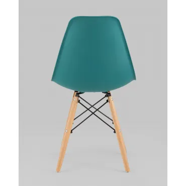 Стул Eames Style DSW темно-бирюзовый x4 (разборный каркас) Stool Group УТ000037611 от ImperiumLoft