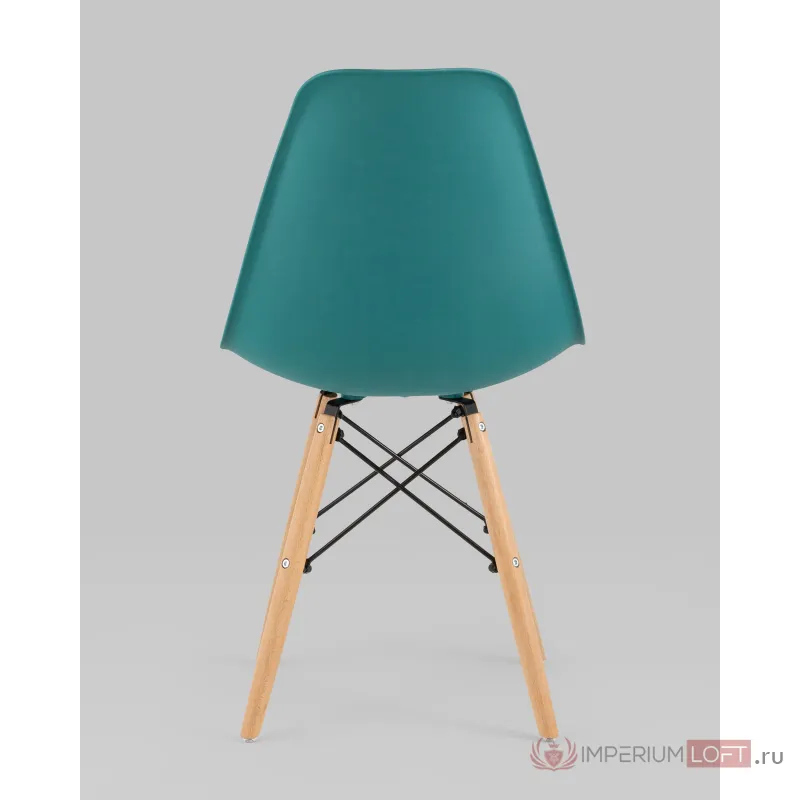 Стул Eames Style DSW темно-бирюзовый x4 (разборный каркас) Stool Group УТ000037611 от ImperiumLoft