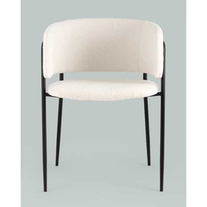 Стул Нэлли букле белый 2 шт. Stool Group УТ000037195 от ImperiumLoft