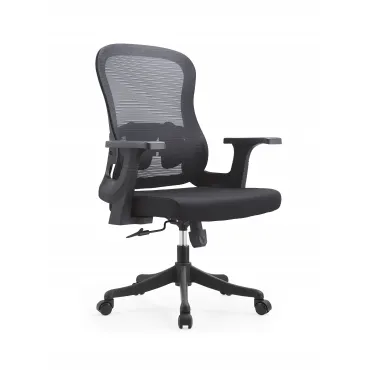 Кресло офисное Petal черный Stool Group УТ000040045
