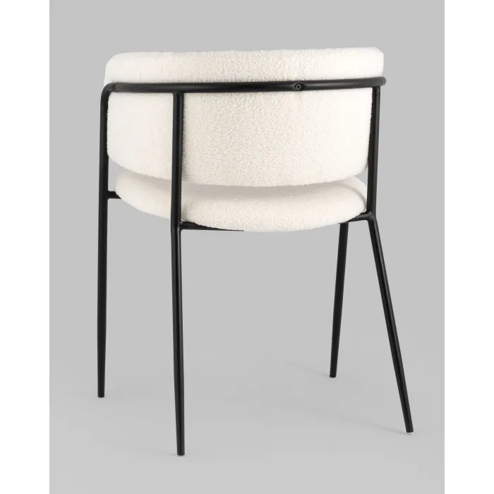 Стул Нэлли букле белый 2 шт. Stool Group УТ000037195 от ImperiumLoft
