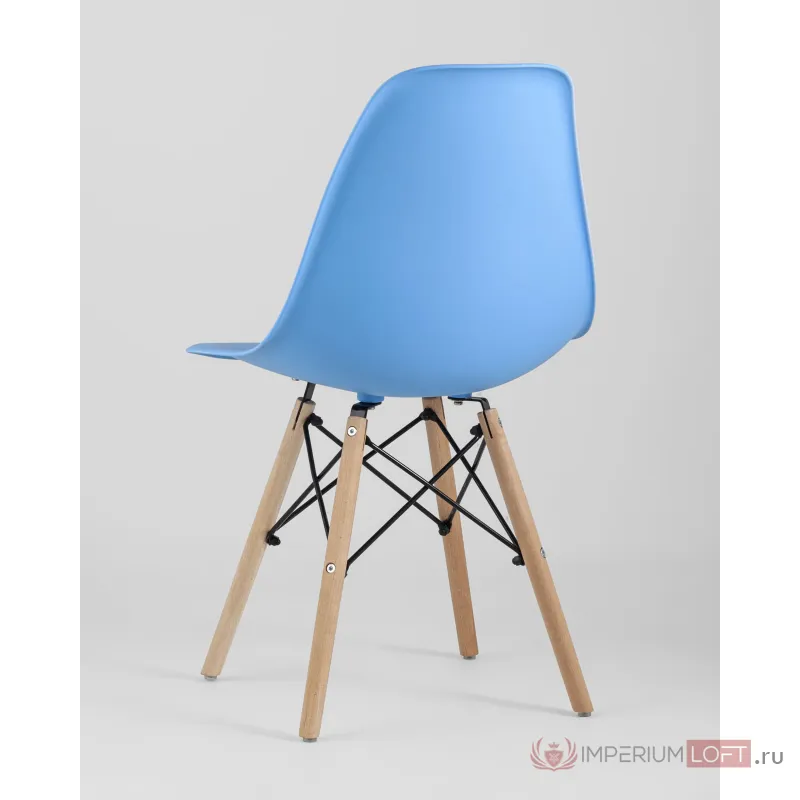 Стул Eames Style DSW голубой x4 (разборный каркас) Stool Group УТ000037603 от ImperiumLoft