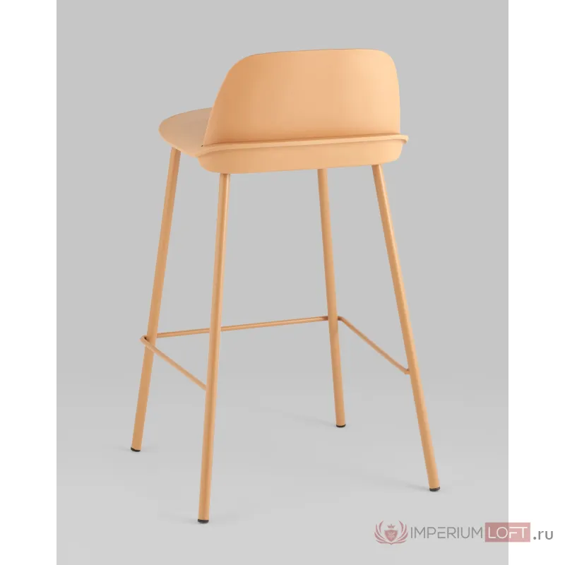 Стул полубарный Mist желтый 4 шт Stool Group УТ000038438 от ImperiumLoft