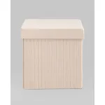 Пуф складной с ящиком Store Square бежевый Stool Group УТ000038974 от ImperiumLoft