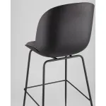 Стул барный Beetle PU со спинкой серый 2 шт Stool Group УТ000038313