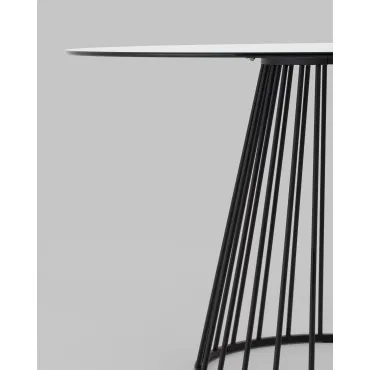 Стол обеденный Ливерпуль 120*120 стекло Stool Group УТ000038550 от ImperiumLoft