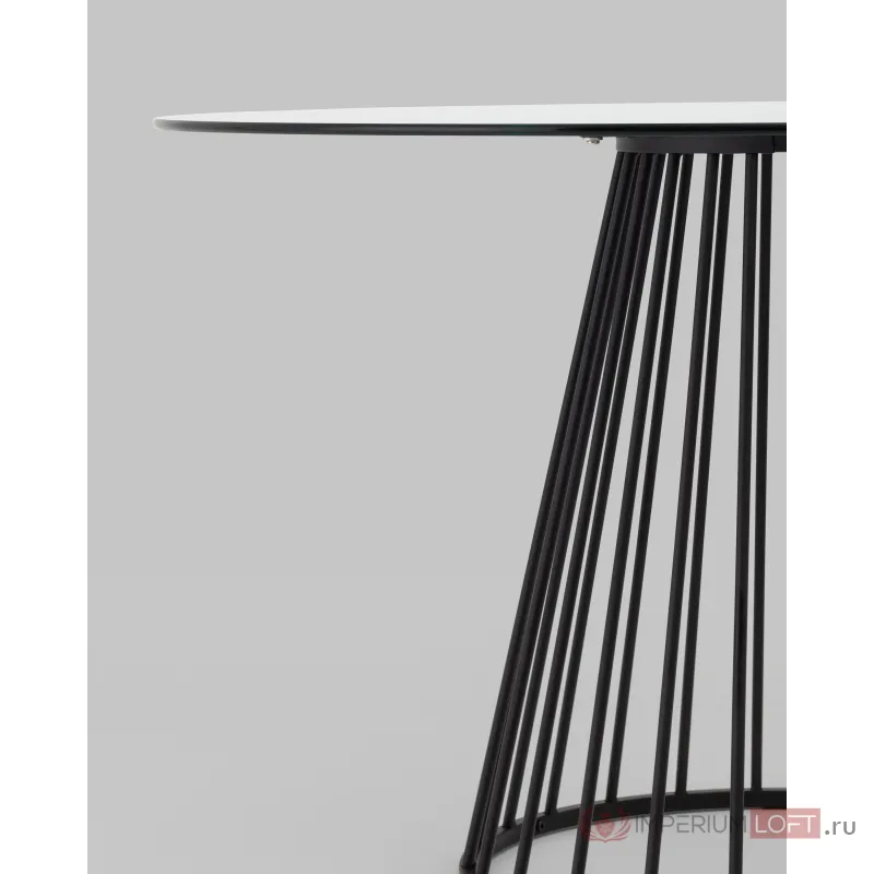 Стол обеденный Ливерпуль 120*120 стекло Stool Group УТ000038550 от ImperiumLoft