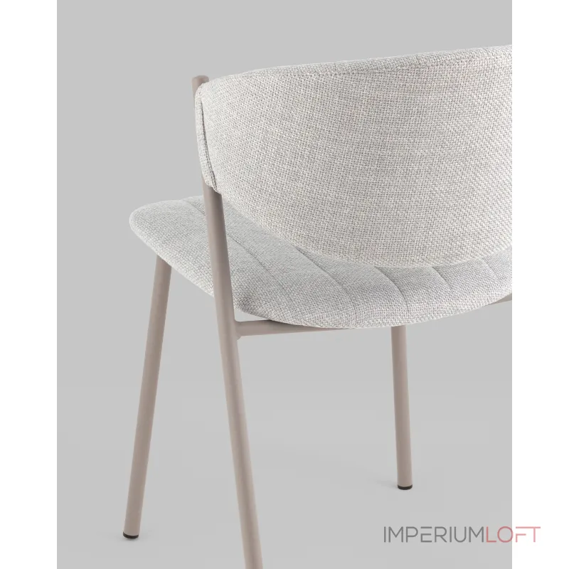 Стул Харпер рогожка серо-голубой каркас серый матовый Stool Group УТ000038934 от ImperiumLoft Стул Харпер рогожка серо-голубой каркас серый матовый Stool Group УТ000038934 от ImperiumLoft