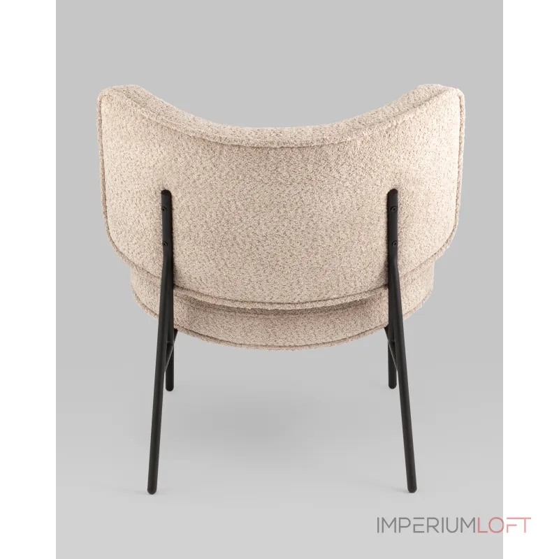 Кресло District Lounge букле капучино Stool Group УТ000039110 от ImperiumLoft Кресло District Lounge букле капучино Stool Group УТ000039110 от ImperiumLoft