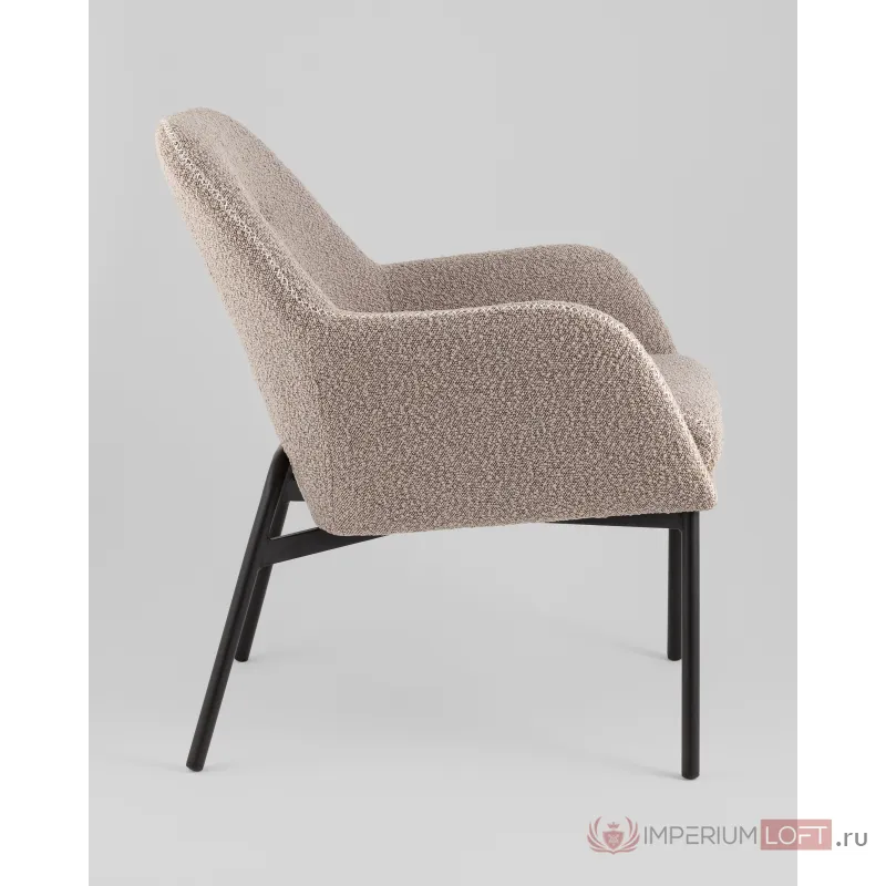 Кресло лаунж Joaquin серый Stool Group УТ000039359 от ImperiumLoft