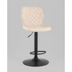 Стул барный Dome экокожа светло-серый 2 шт Stool Group УТ000039937