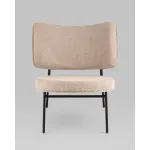 Кресло District Lounge букле капучино Stool Group УТ000039110 от ImperiumLoft