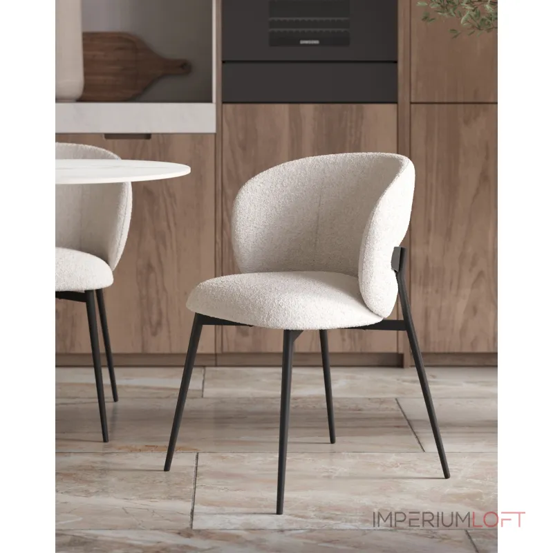 Стул Блейз букле белый Stool Group УТ000039641