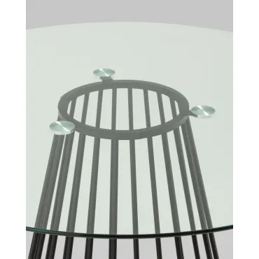 Стол обеденный Ливерпуль 120*120 стекло Stool Group УТ000038550 от ImperiumLoft