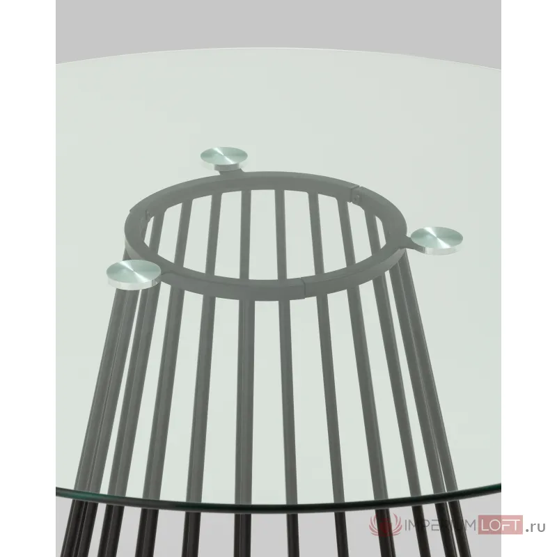 Стол обеденный Ливерпуль 120*120 стекло Stool Group УТ000038550 от ImperiumLoft