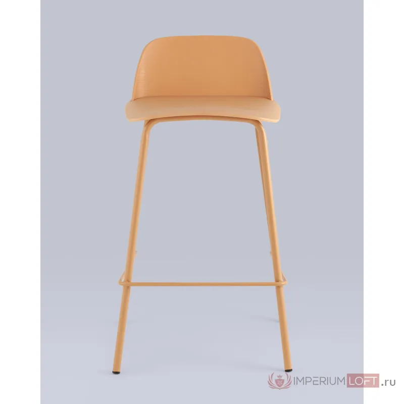 Стул полубарный Mist желтый 4 шт Stool Group УТ000038438 от ImperiumLoft