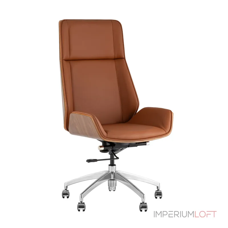 Кресло руководителя Crown SN коричневый Stool Group УТ000038531 Кресло руководителя Crown SN коричневый Stool Group УТ000038531