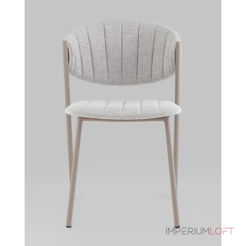 Стул Харпер рогожка серо-голубой каркас серый матовый Stool Group УТ000038934 от ImperiumLoft Стул Харпер рогожка серо-голубой каркас серый матовый Stool Group УТ000038934 от ImperiumLoft