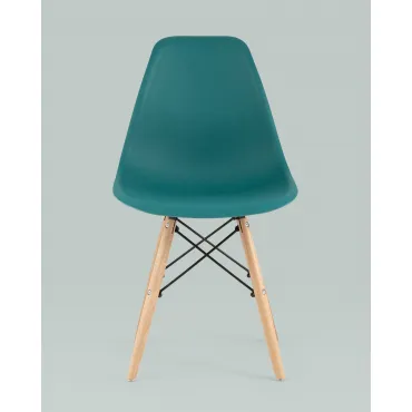 Стул Eames Style DSW темно-бирюзовый x4 (разборный каркас) Stool Group УТ000037611 от ImperiumLoft
